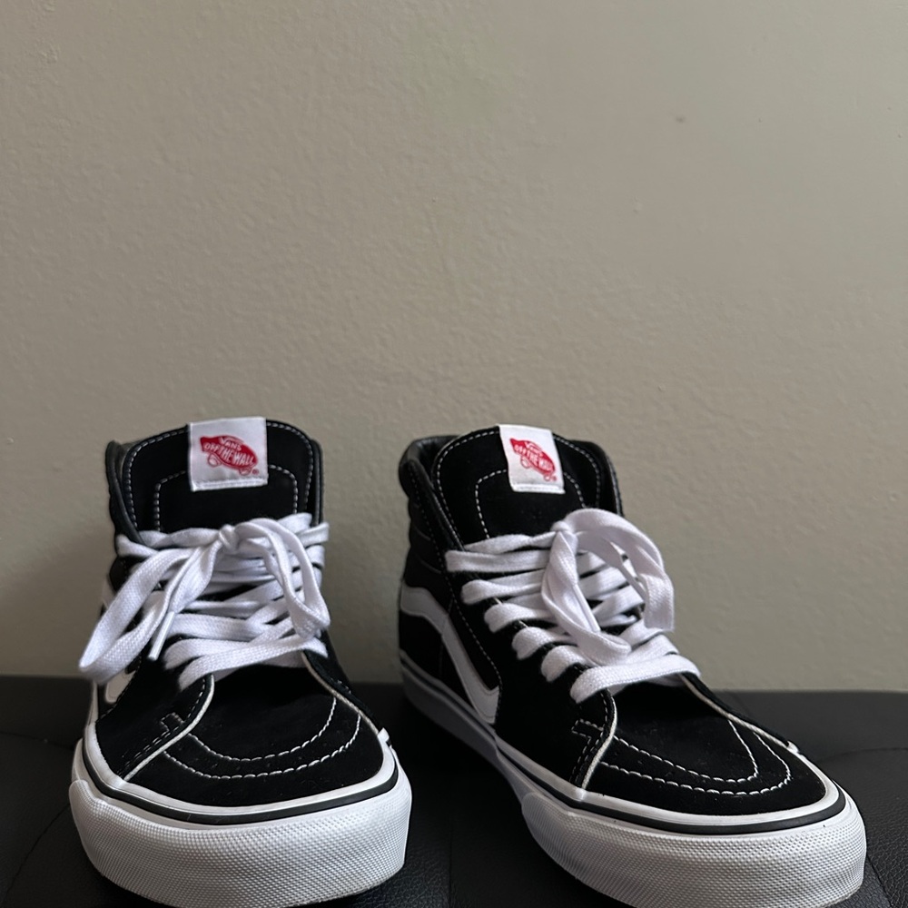 Vans Black and White High-Tops